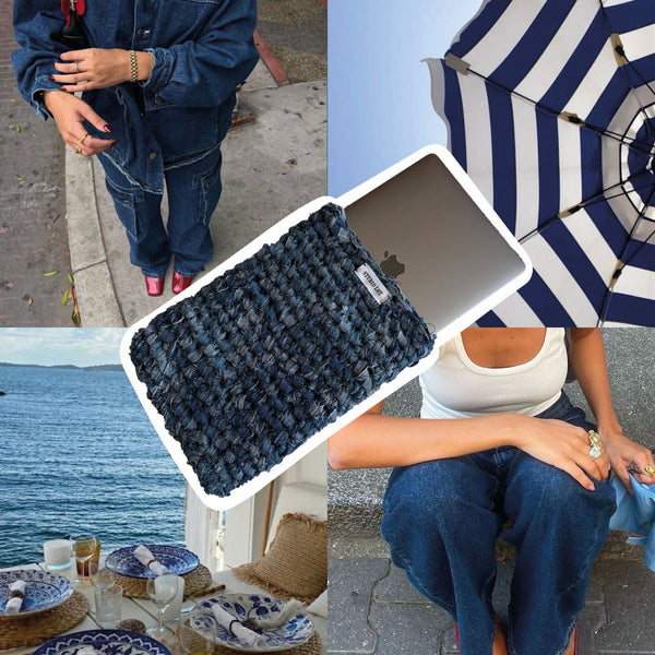 Lottie sleeve 13" - DENIM