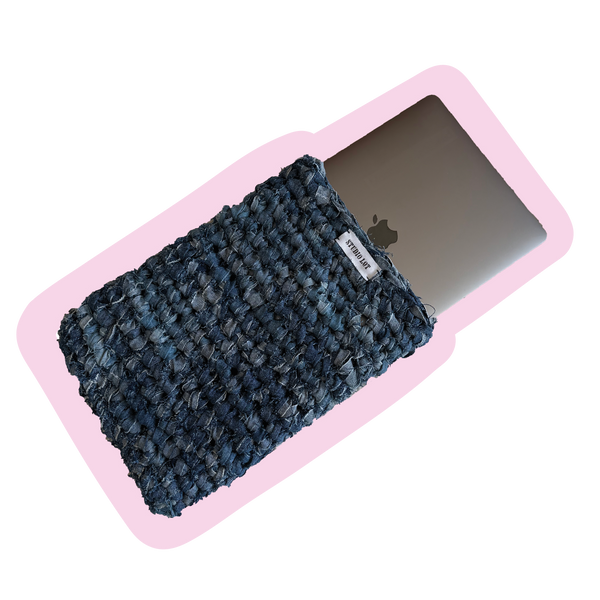 Lottie sleeve 13" - DENIM